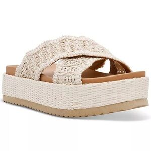 DV Dolce Vita Women's Sivan Platform Slide On Sandal Size 9 New w/out Box